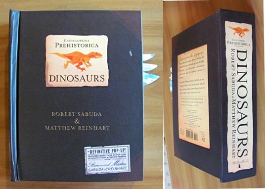 DINOSAURS - Coll. Encyclopedia Prehistorica - POP-UP - copertina