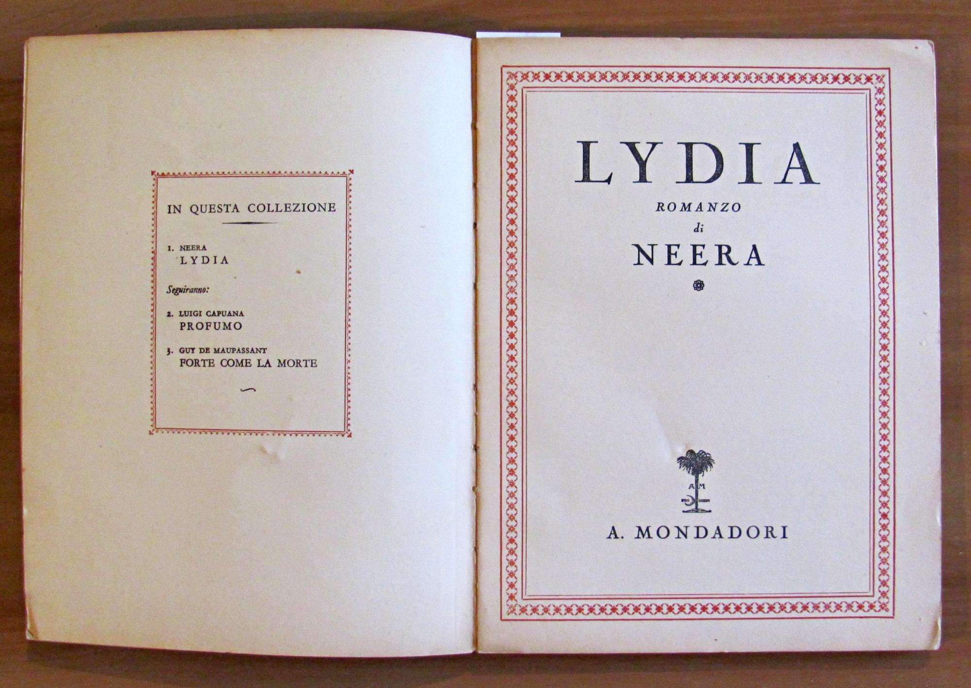 LYDIA La donna che avrebbe saputo amare... - Coll I Romanzi dell' '800 - ill. TERZI