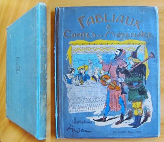 FABLIAUX ET CONTES DU MOYEN AGE, 1926 - ill. ROBIDA - copertina
