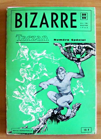 Revue BIZARRE - Numero Special N.29/30, 1963 - TARZAN - copertina