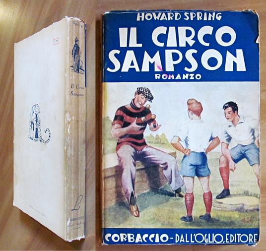 IL CIRCO SAMPSON - Collana Lucilla Libri per Ragazzi - ill. TRAINI - Howard Spring - copertina