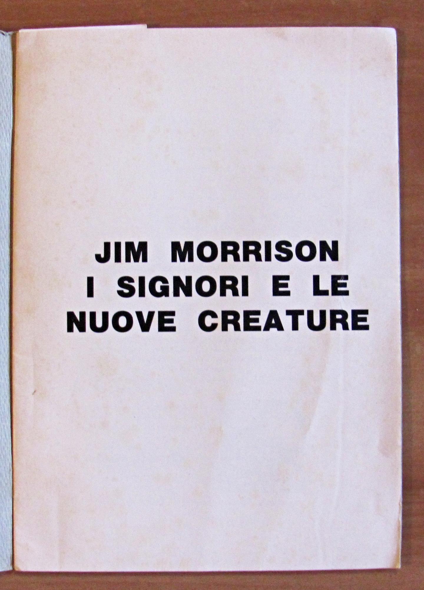 I SIGNORI E LE NUOVE CREATURE, cop. di PICASSO - Suppl. Stampa Alternativa