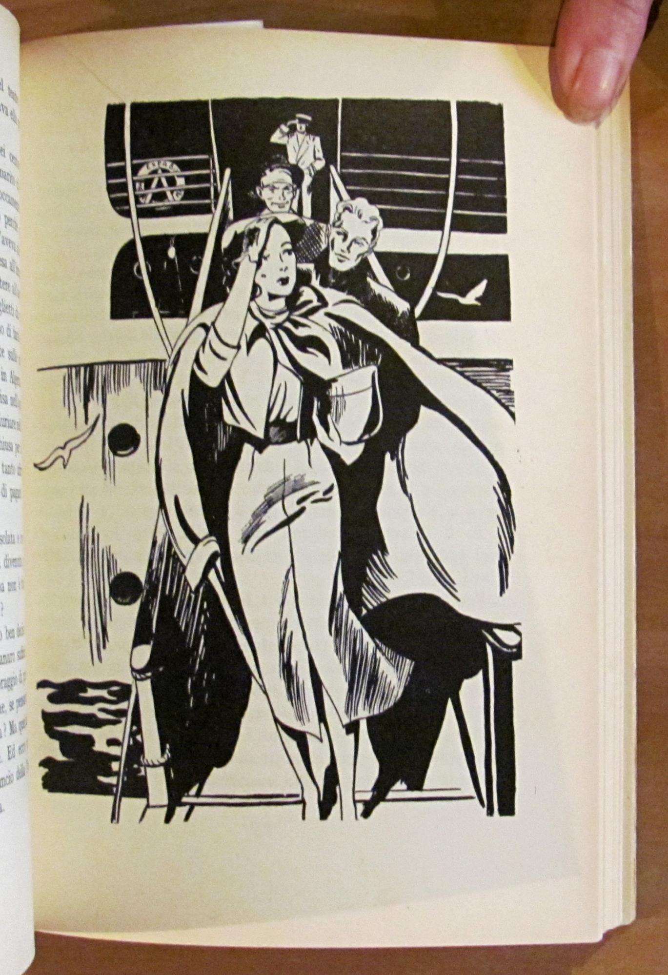 LA NAVE FANTASMA - Coll. Ai Quattro Venti, I ed. 1951 - ill. GIUNTOLI