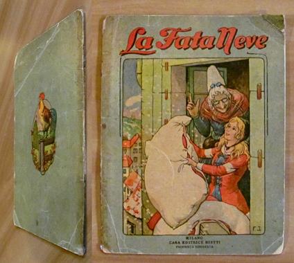 LA FATA NEVE, primi '900 - Illustrato - Anonimo calalabrese - copertina