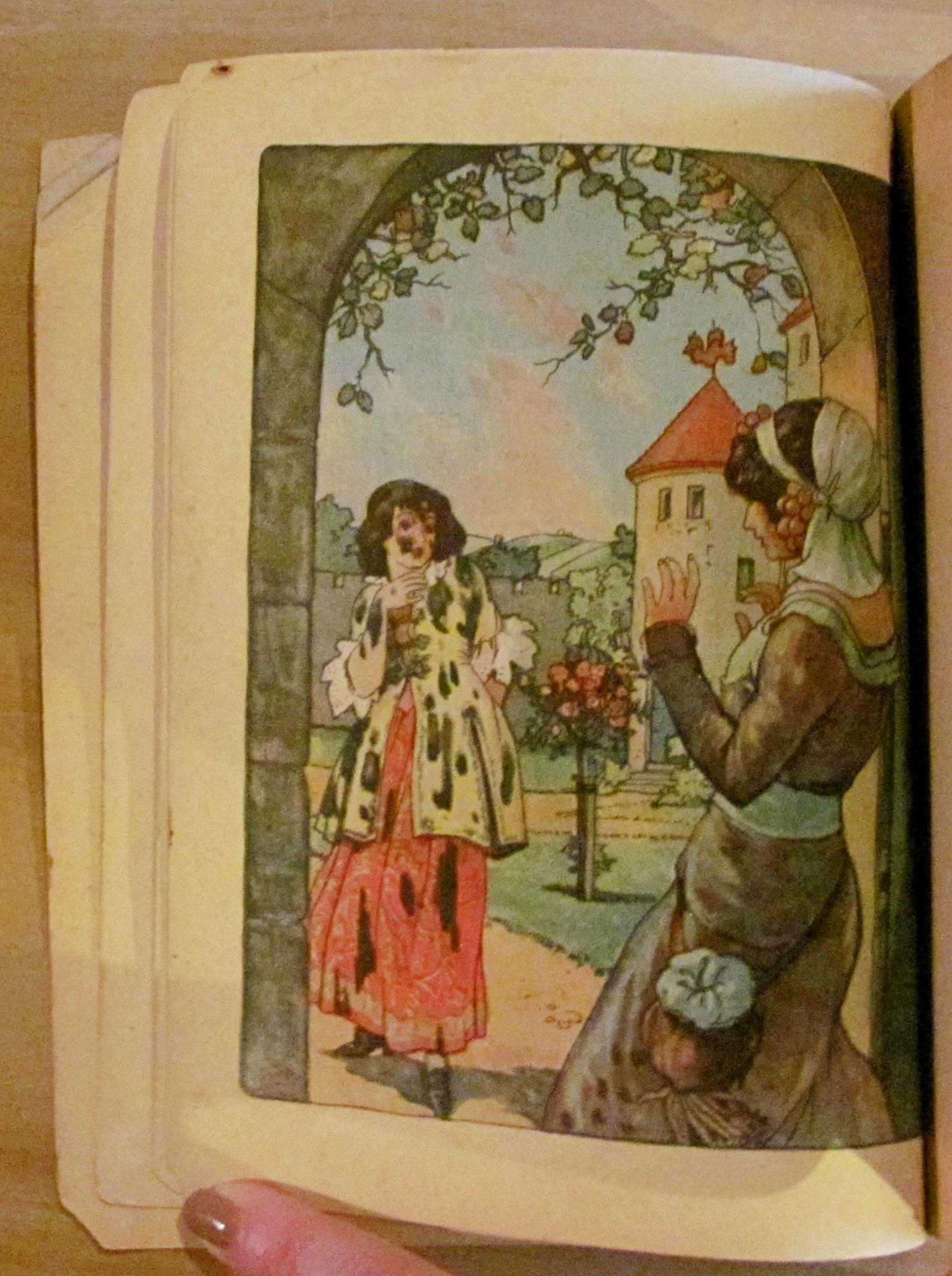 LA FATA NEVE, primi '900 - Illustrato