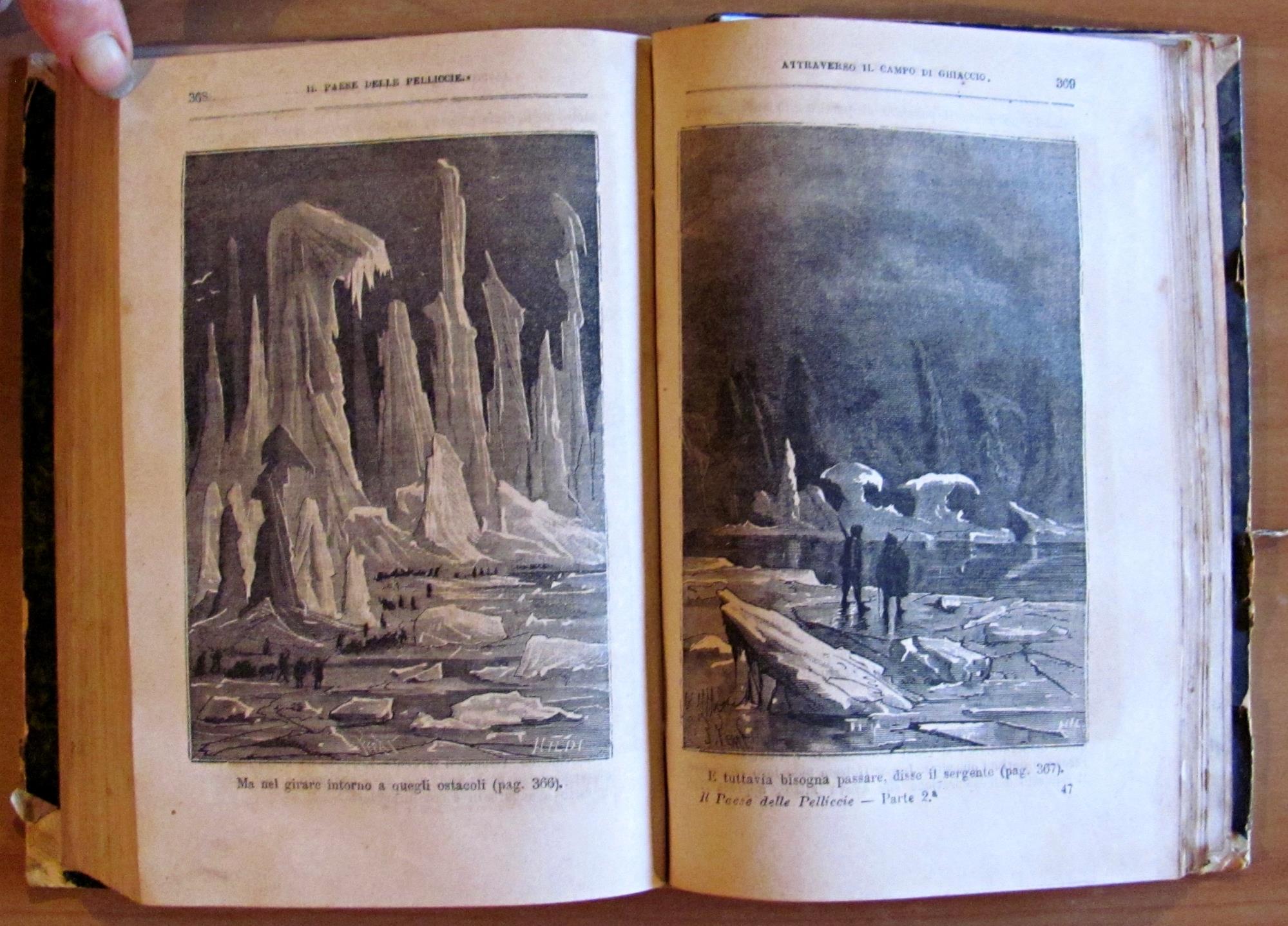IL PAESE DELLE PELLICCIE, 1876 - Parte I e II - Completo - illustrato