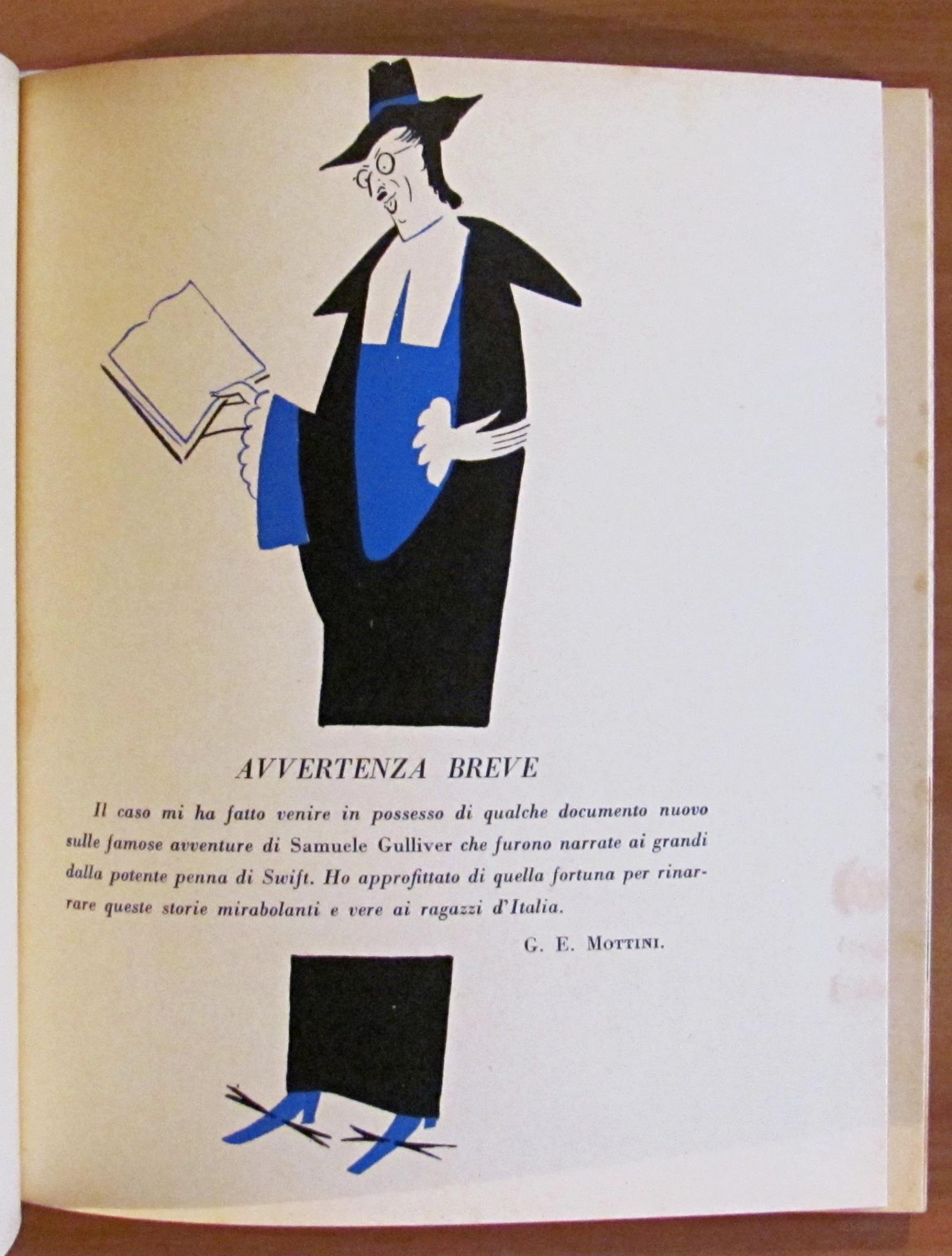 I VIAGGI DI GULLIVER - Coll. La Scala d'Oro, I edizione, 1938 - ill. MATELDI