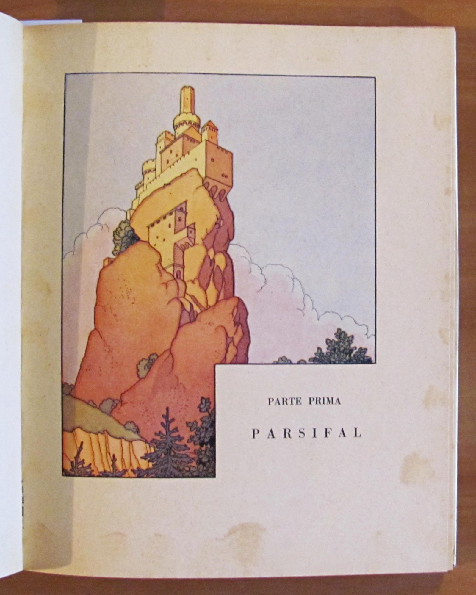 LE LEGGENDE DEL GRAL - Coll. La Scala d'Oro, 1938 - ill. NICOULINE