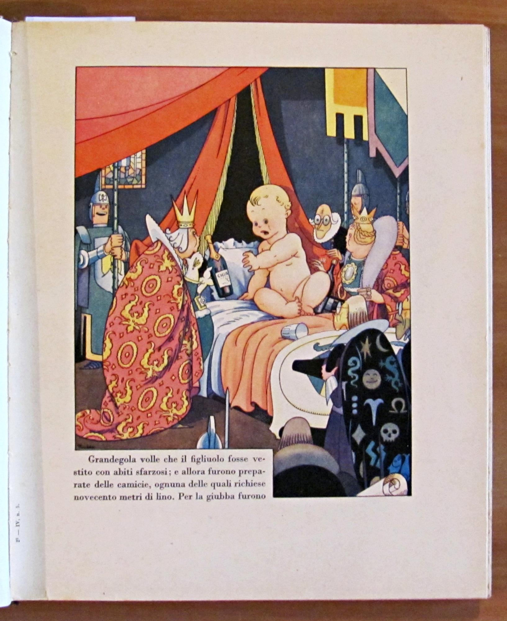 GARGANTUA E PANTAGRUEL - Coll. La Scala d'Oro, I ed. 1935 - ill. BALDO