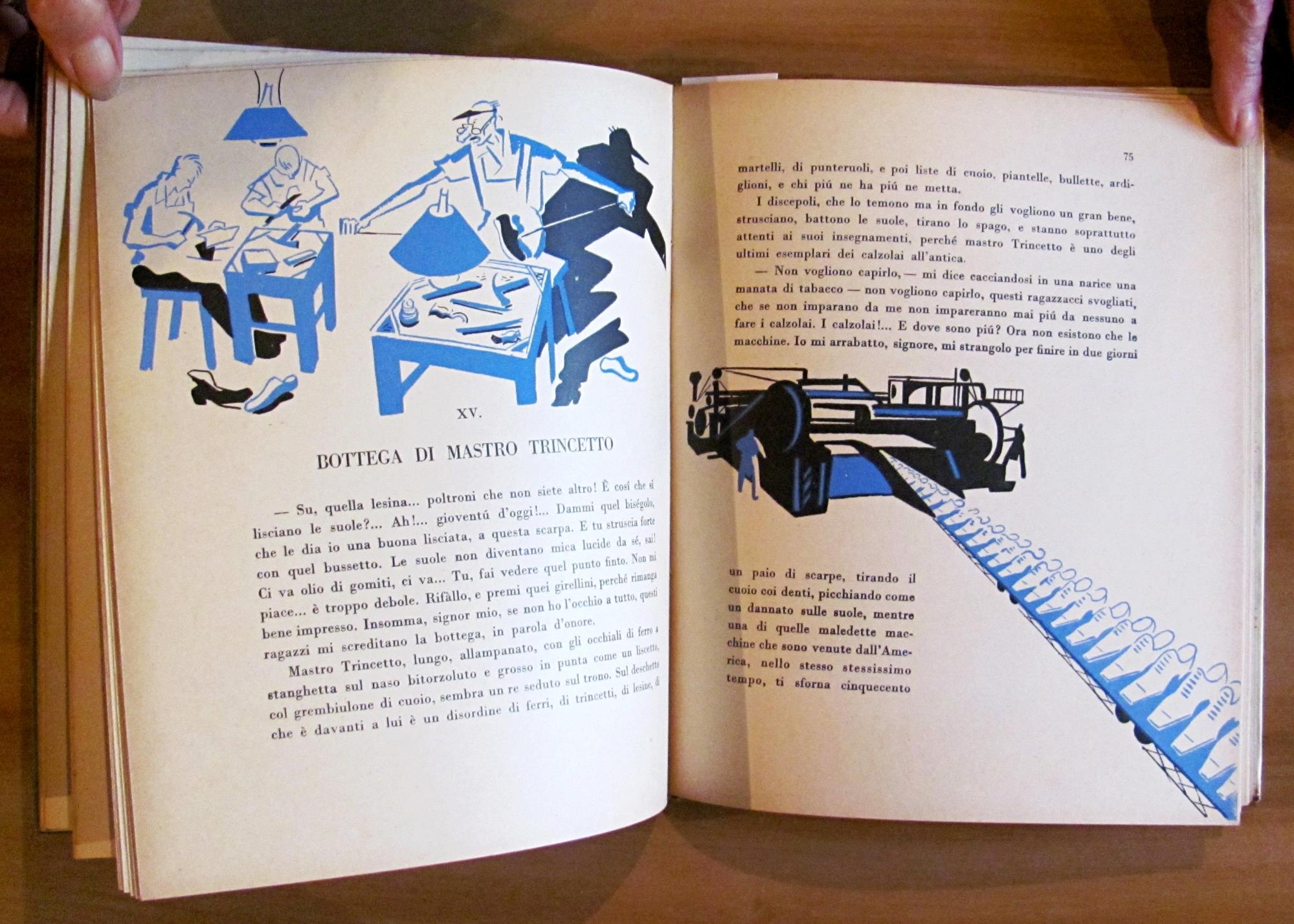 COME SI LAVORA NEL MONDO - Coll. La Scala d'Oro, 1942 - ill. MATELDI