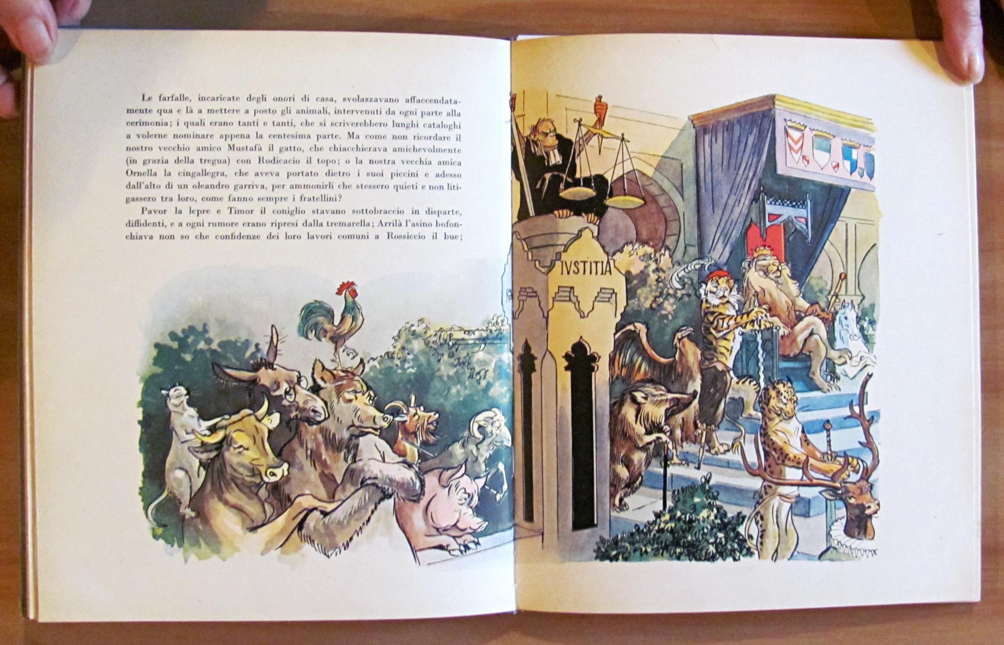 IL ROMANZO DI RENARDO - Coll. La Scala d'Oro, I ed. 1935 - ill. GUSTAVINO