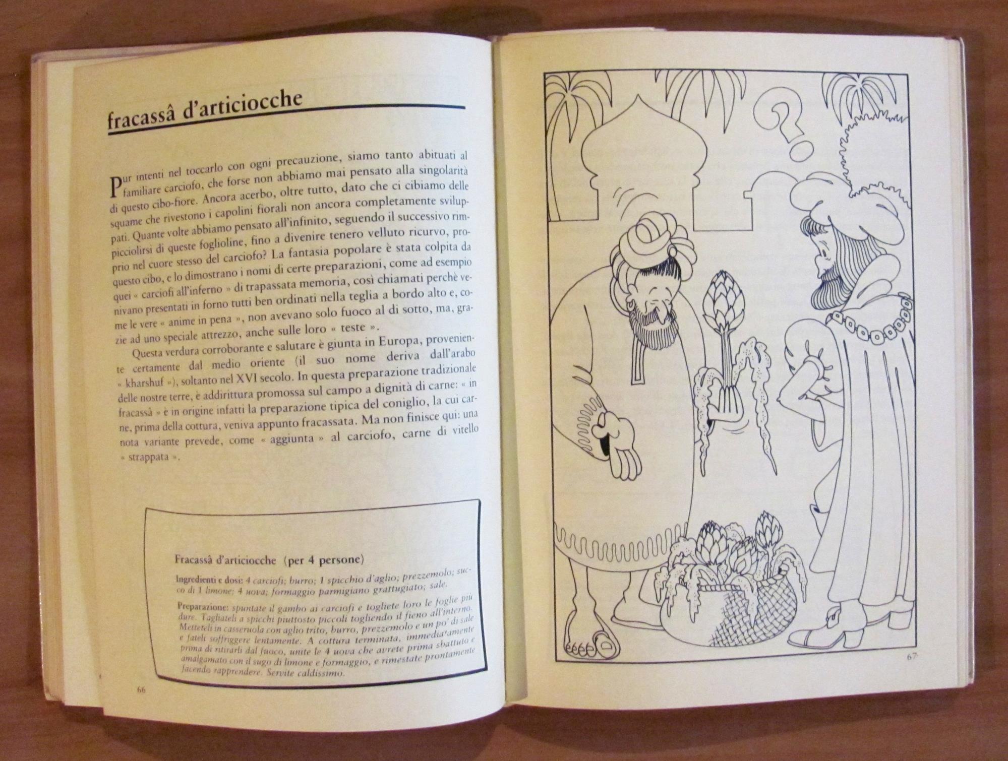 MANDILLI DE SAEA - Cento piatti e la loro storia illustrata - Cucina ligure di tutti - ill. MARCIANTE