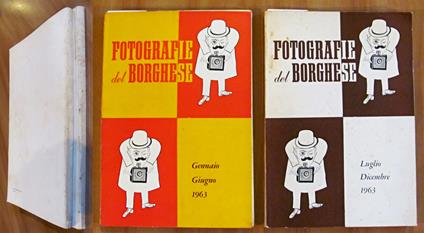 FOTOGRAFIE DEL BORGHESE - Annata Completa in 2 Vol. in I ed. 1963 - copertina