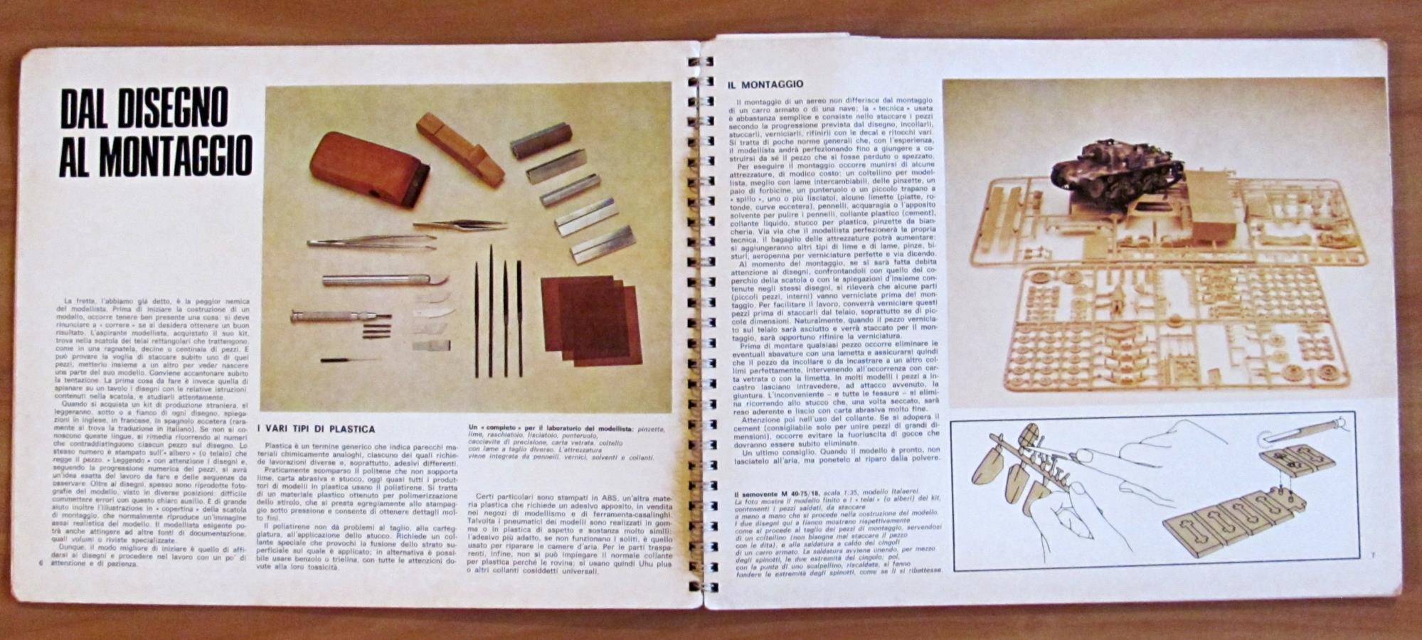 PLASTI MODELLISMO Tecniche, suggerimenti, segreti, I ed. 1977