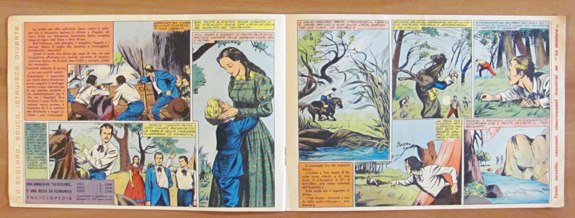 Abi de Lo Scolaro - I FIGLI DEL CAPITANO GRANT - Romanzi di Avventure, 1954