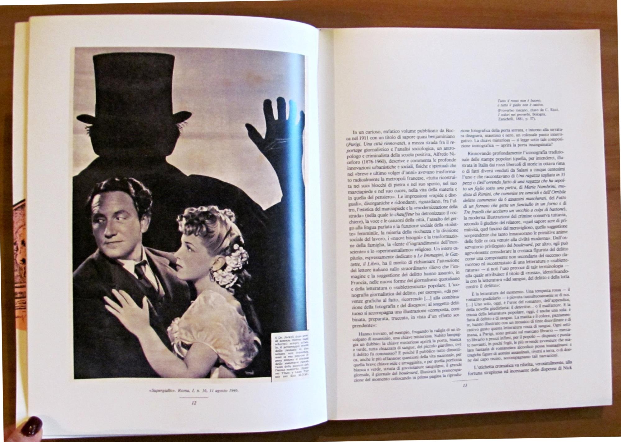 LE FIGURE DEL DELITTO - Il libro poliziesco in Italia dalle origini a oggi, I ed. 1989