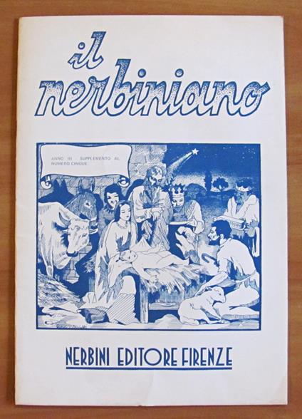 IL NERBINIANO - Suppl. al N.5 Club Amici di Nerbini, 1975 - copertina
