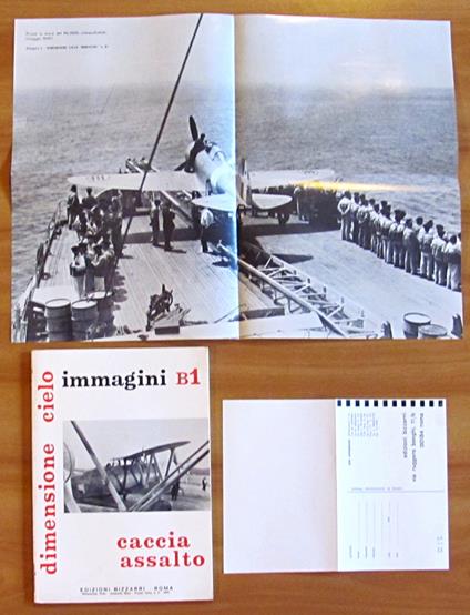 IMMAGINI B1 - CACCIA ASSALTO - Rivista Dimensione cielo N.5 con POSTER e CEDOLA - copertina