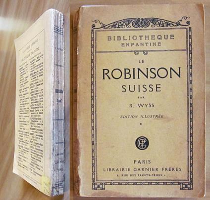 LE ROBINSON SUISSE - ill. Lemercier, 1925 - copertina