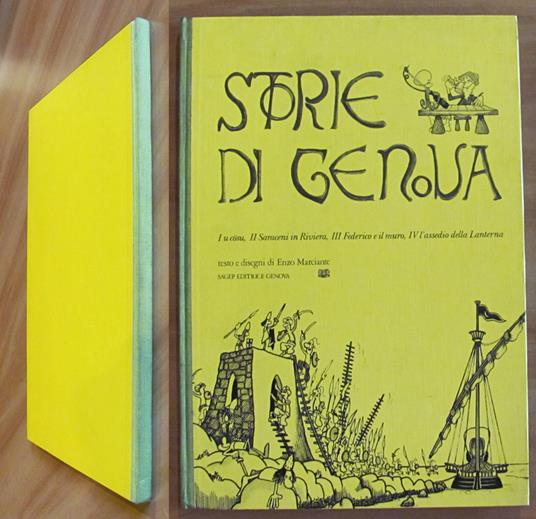 STORIE DI GENOVA Vol. I, 1970 - copertina