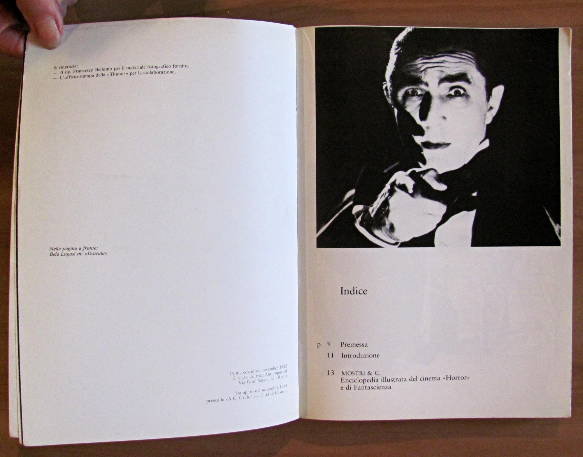 MOSTRI & C. - Enciclopedia illustrata del cinema Horror e di Fantascienza, 1982