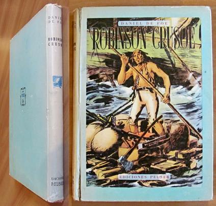 ROBINSON CRUSOE - ill. ALBISTUR, 1952 - copertina