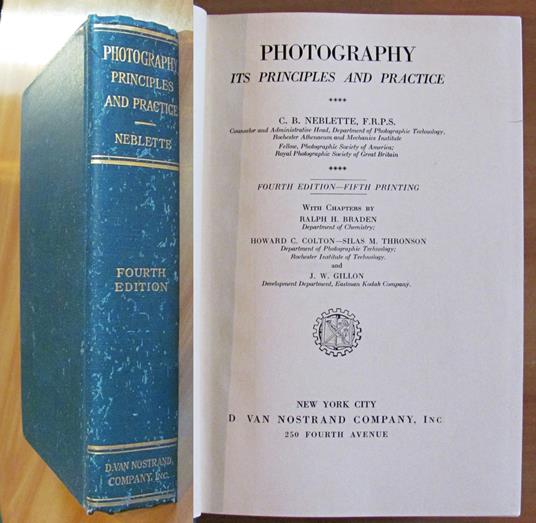 Photography - Its Principles And Practice - copertina