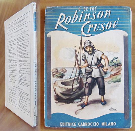 ROBINSON CRUSOè - ill. BIFFI - Daniel Defoe - copertina