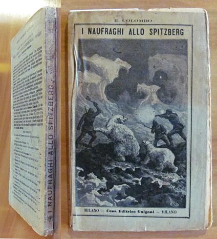 I NAUFRAGHI ALLO SPITZBERG, 1892 - Volume Unico - copertina