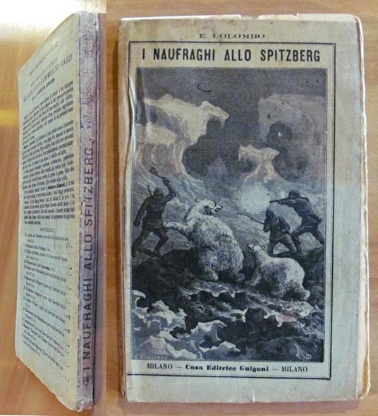 I NAUFRAGHI ALLO SPITZBERG, 1892 - Volume Unico - copertina