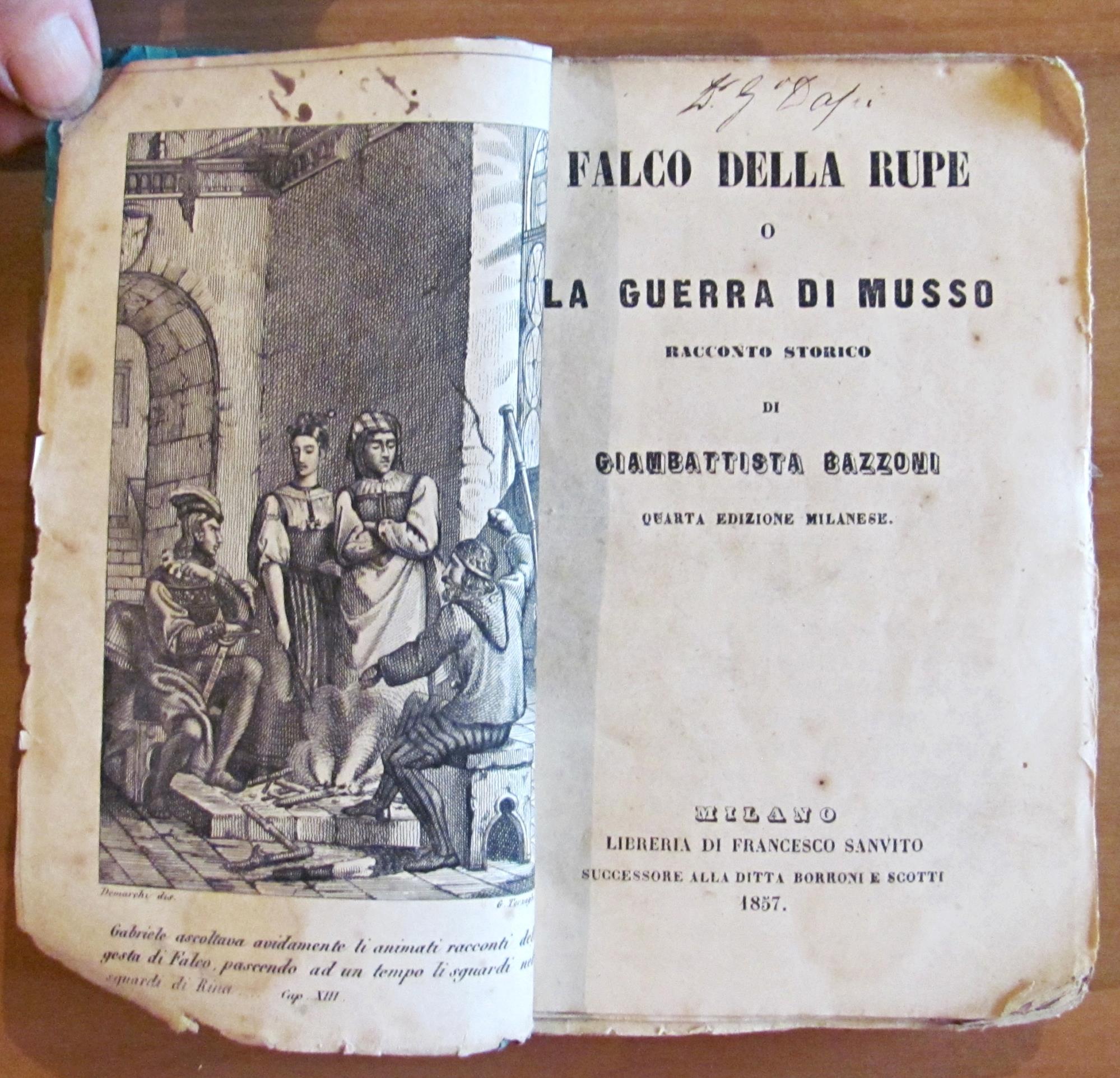 Falco Della Rupe O La Guerra Di Musso, 1857