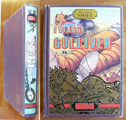 I VIAGGI DI GULLIVER - Coll. I Giovani Bibliofili, 1989 - Jonathan Swift - copertina