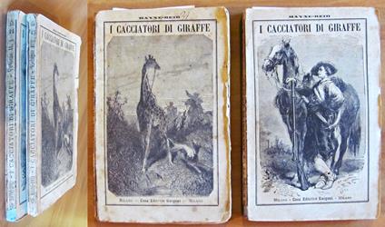 I CACCIATORI DI GIRAFFE - 2 Volumi, Completo, 1884 - Thomas M. Reid - copertina