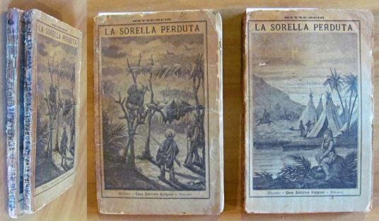 LA SORELLA PERDUTA - 2 Volumi, Completo, 1888 - Thomas M. Reid - copertina
