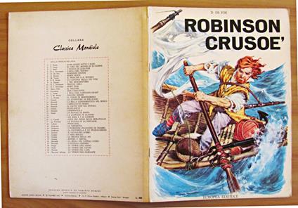 ROBINSON CRUSOè - Collana Classica Mondiale N.5, 1965 - copertina