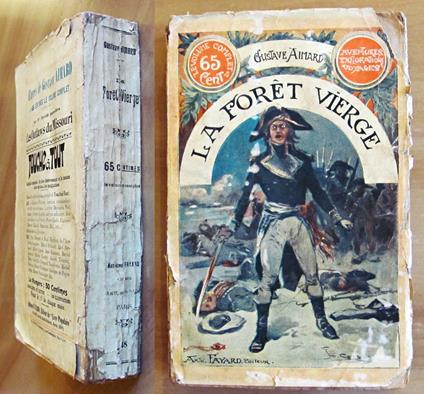 LA FORET VIERGE, fine '800 - Gustave Aimard - copertina