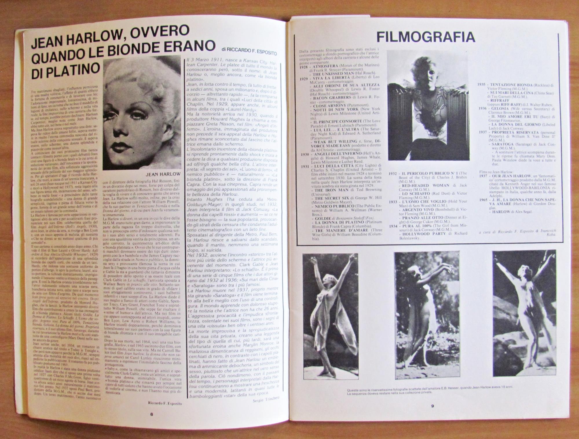 NOSTALGIA COMICS N.14 - Spirit, Li'l Abner, Scorchy Smith, Jean Harlow