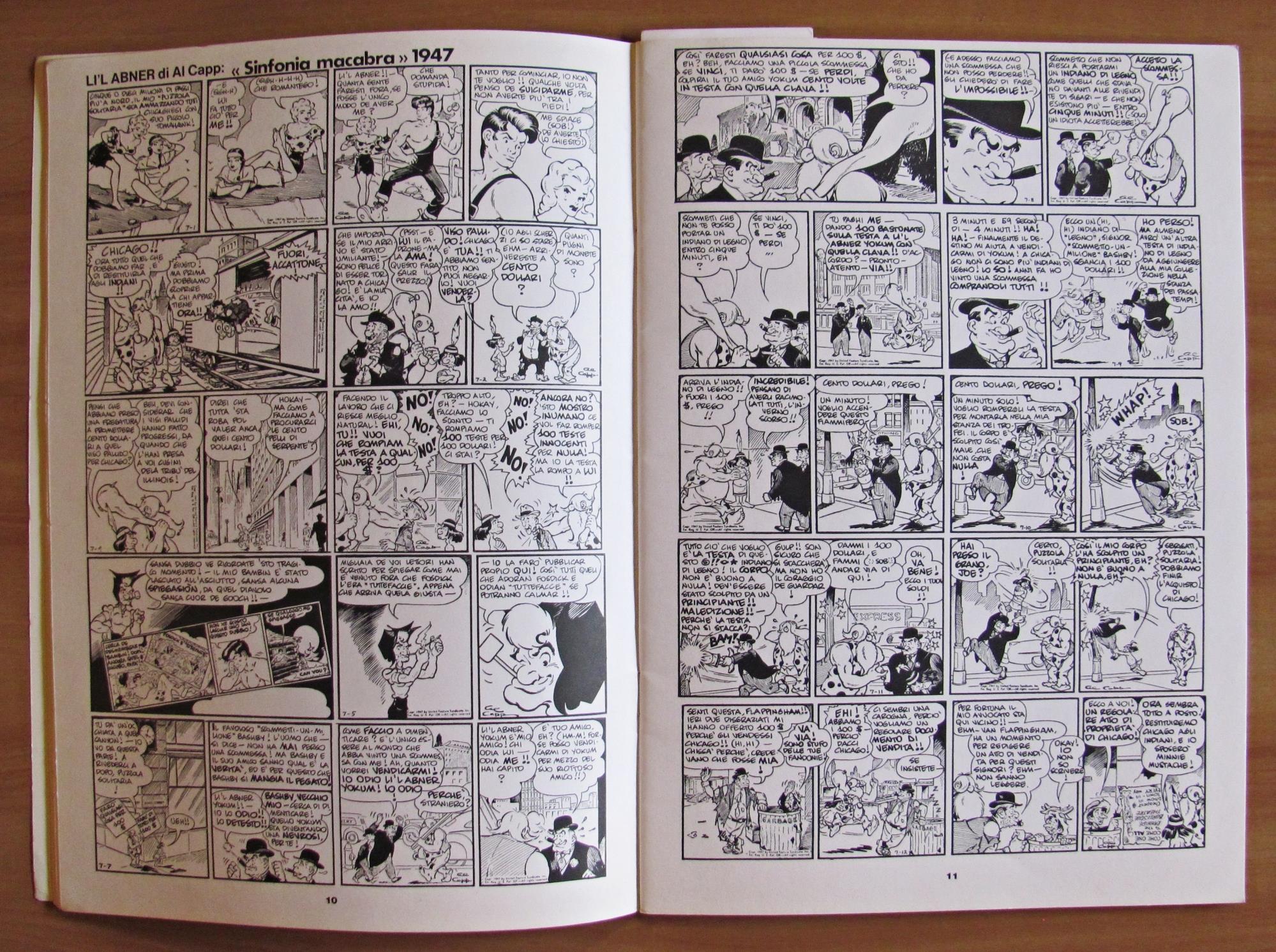 NOSTALGIA COMICS N.14 - Spirit, Li'l Abner, Scorchy Smith, Jean Harlow