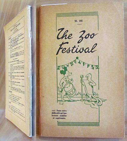 THE ZOO FESTIVAL - Premier Roman Anglais - ill. JEANJEAN - ENG+FRA - copertina