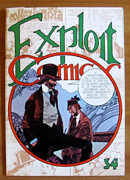 EXPLOIT COMICS - Anno IX N.34 Feb. 1985 - copertina