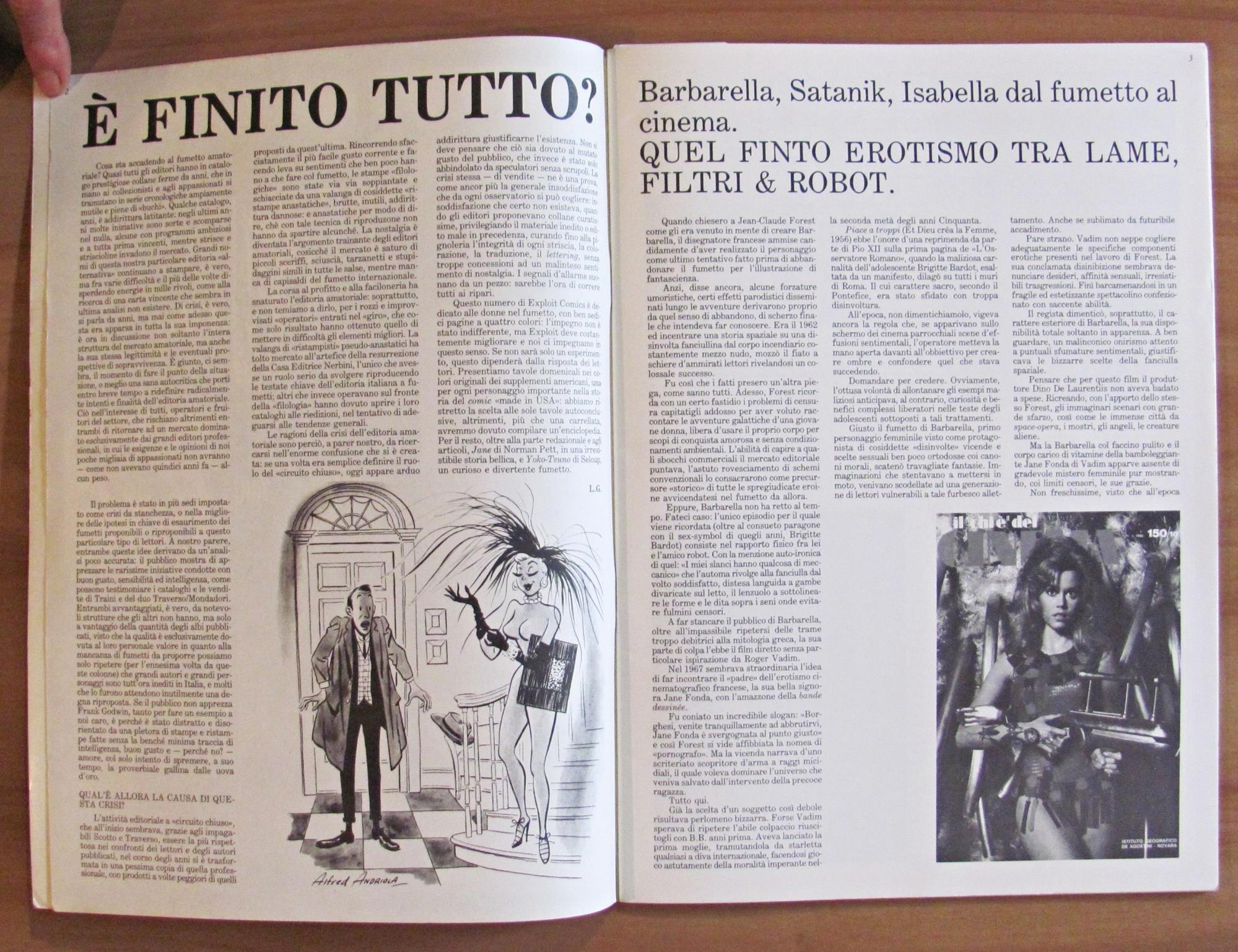 EXPLOIT COMICS - Anno VIII N.33 Sett. 1984 - JANE, YOKO TSUNO ecc