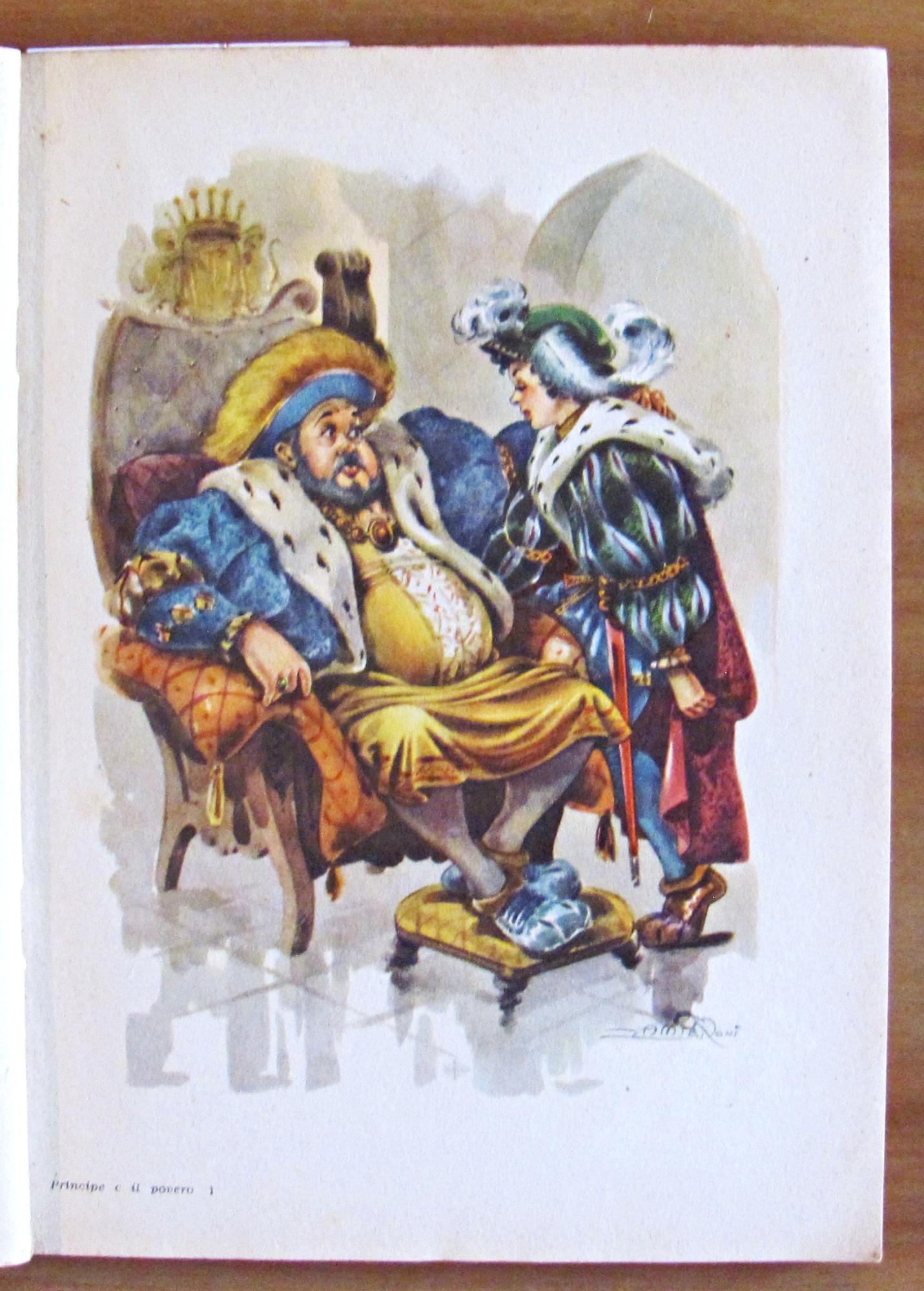 IL PRINCIPE E IL POVERO - Collana FIORDALISO - ill. ZAMPERONI
