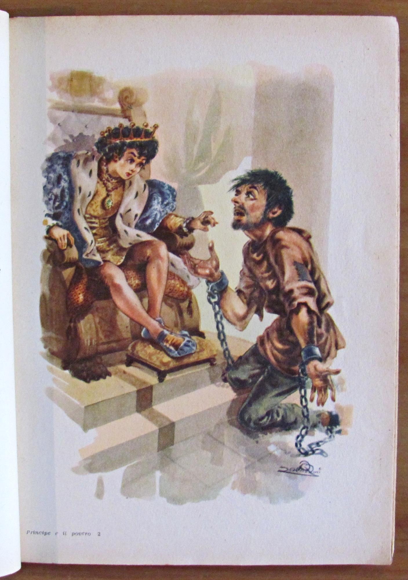 IL PRINCIPE E IL POVERO - Collana FIORDALISO - ill. ZAMPERONI