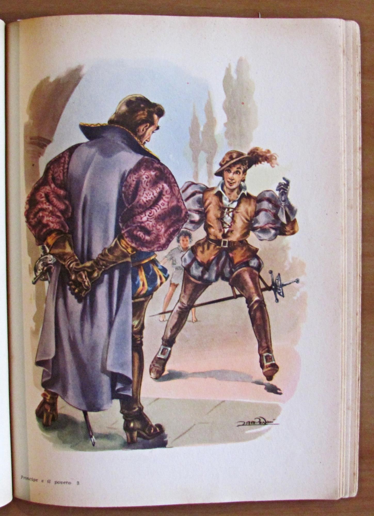 IL PRINCIPE E IL POVERO - Collana FIORDALISO - ill. ZAMPERONI