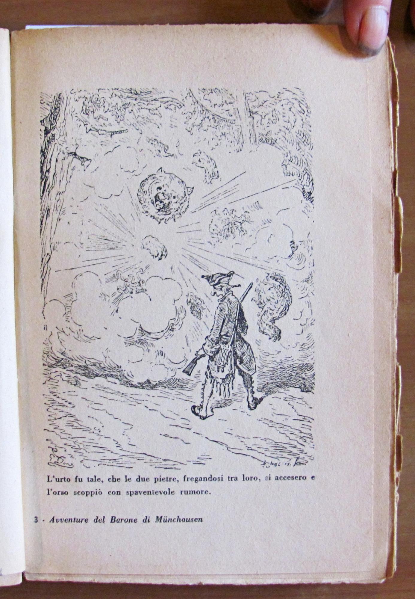 Le meravigliose avventure di terra e di mare del BARONE DI MUNCHHAUSEN, 1934 - ill. DORE'