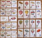 Lotto di 42 Figurine TINTIN L'AEROSTATION - ill. HERGE'