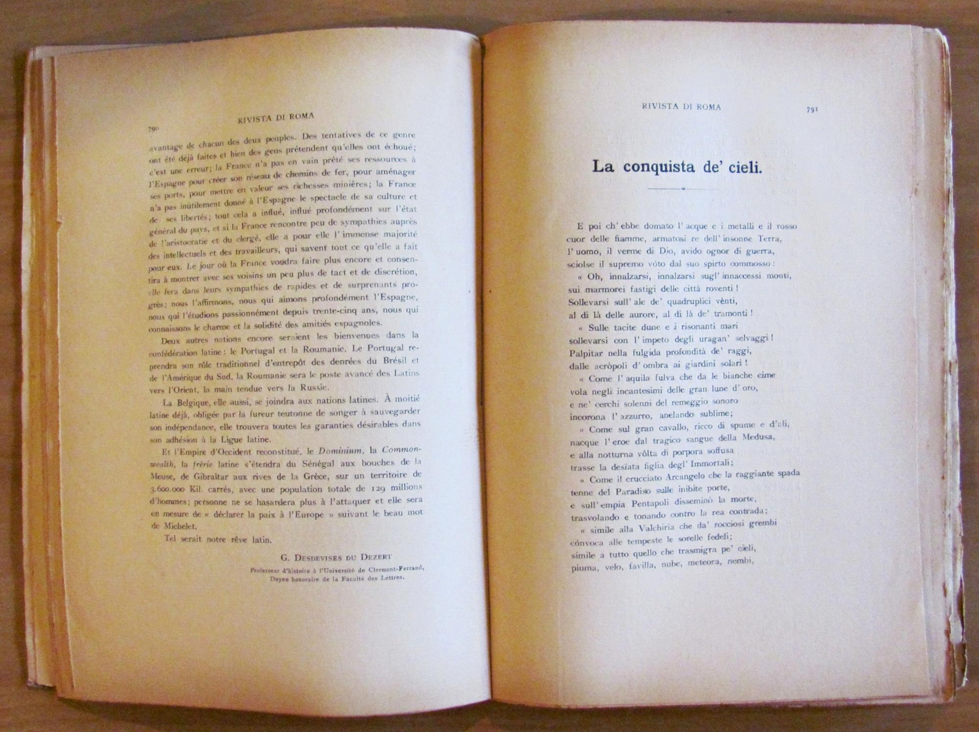 RIVISTA DI ROMA N.23-24 Anno XIX, Dicembre 1915