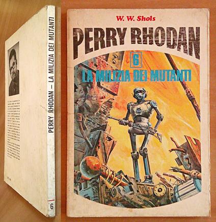 Perry Rhodan N.6, 1976 - La Milizia Dei Mutanti - copertina