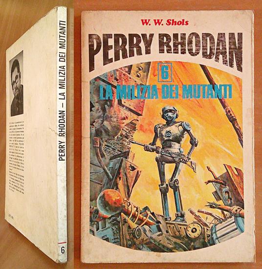 Perry Rhodan N.6, 1976 - La Milizia Dei Mutanti - copertina