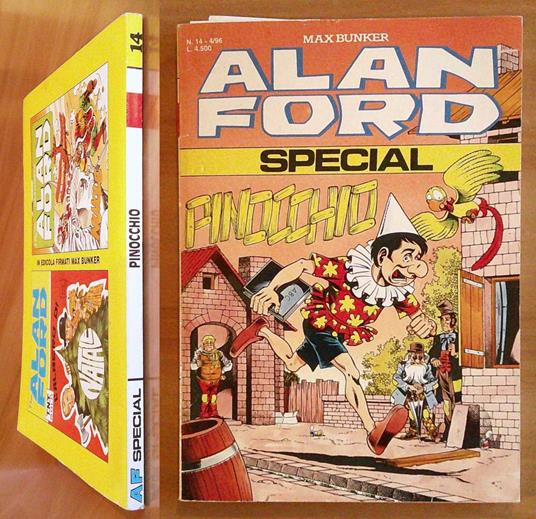 Alan Ford - Special N.14 - Pinocchio - Max Bunker - copertina